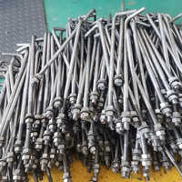 L Type Foundation Bolt - Color: Silver
