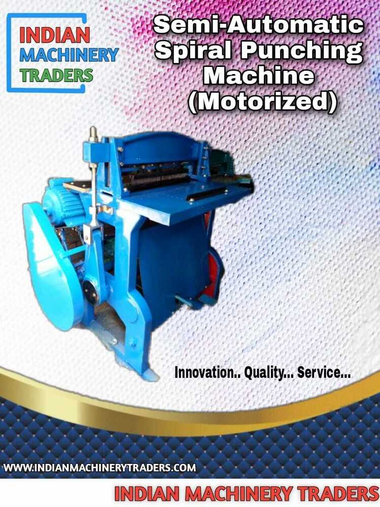 Semi-Automatic File Master Machine (Motorized) - Material: Metal