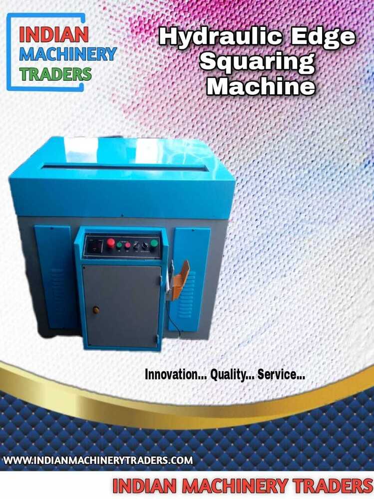 Hydraulic Notebook Edge Squaring Machine - Automatic Grade: Automatic