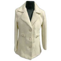 Womens Beige Plain Woolen Blazer - Sleeve Style: Full Sleeves