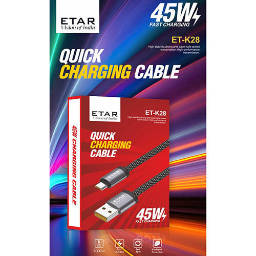 ET-K28 45W Quick Charging Cable
