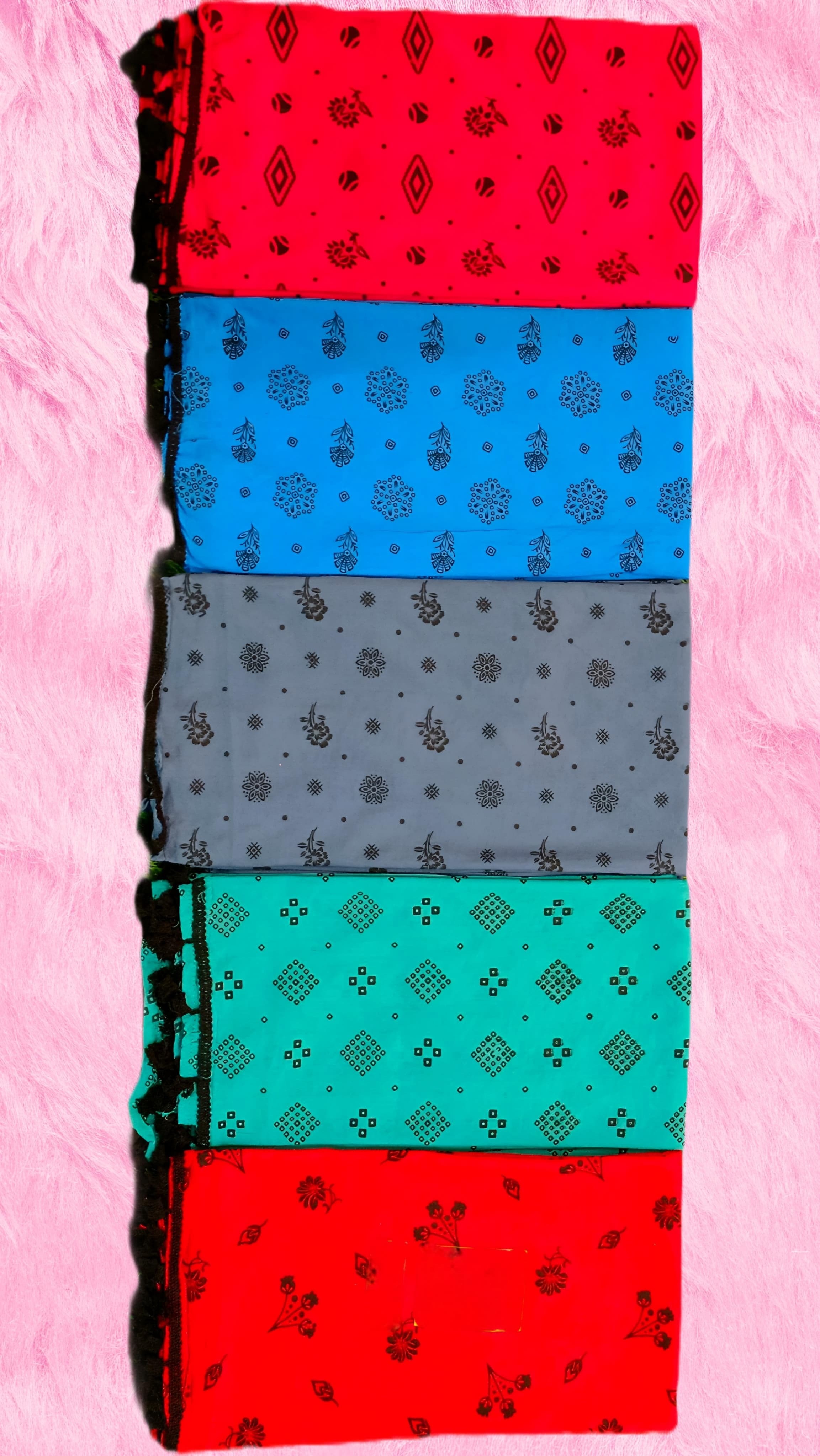 Designer Printed Dupatta - Color: Multicolor