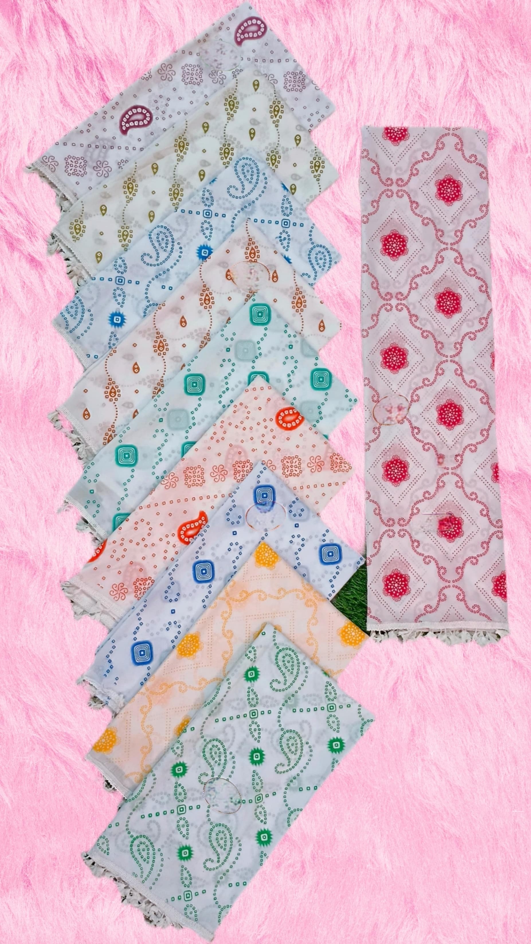Printed Dupatta - Color: Multicolor