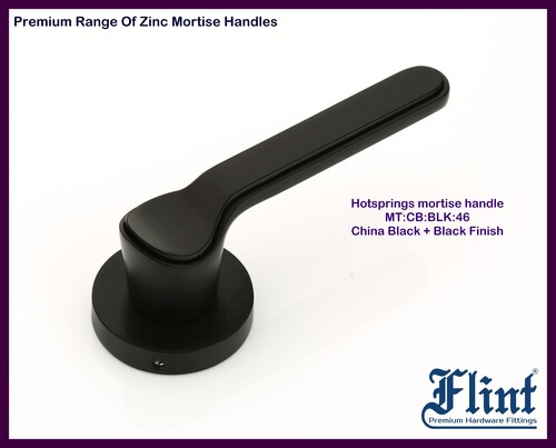 HOT SPRINGS MORTISE HANDLE (CHINA BLACK FINISH)