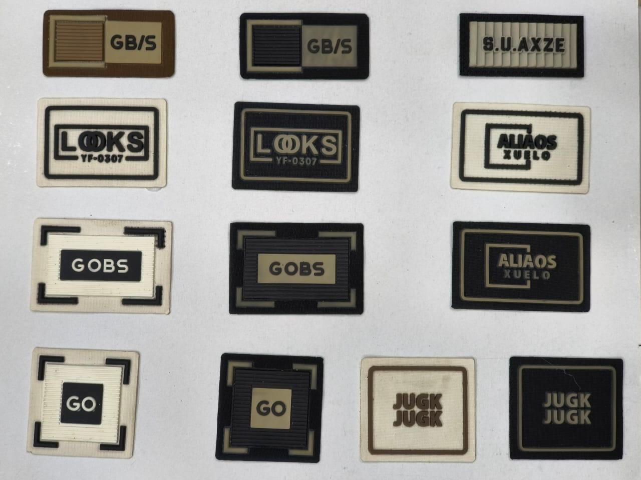 Garment Label - Cotton Twill Material, Customizable Size Options , Essential Care Instructions And Brand Identity Tags