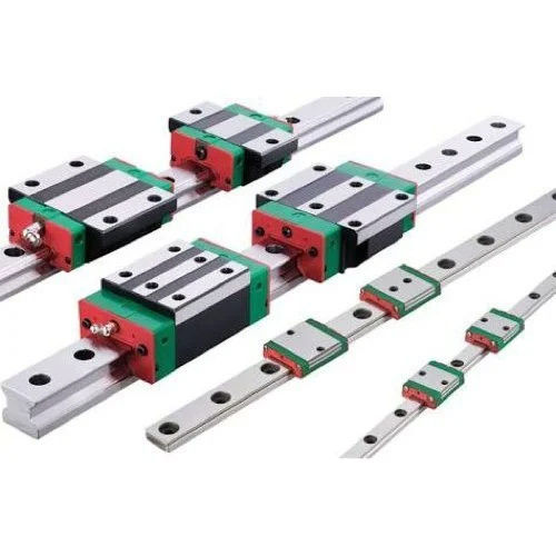 Linear Guide Rail Block - Color: Silver