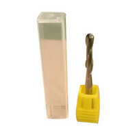 Solid Carbide Ball Nose Cutter - Color: Silver
