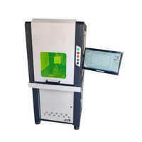 Close Body Fiber Marking Machine - Color: White