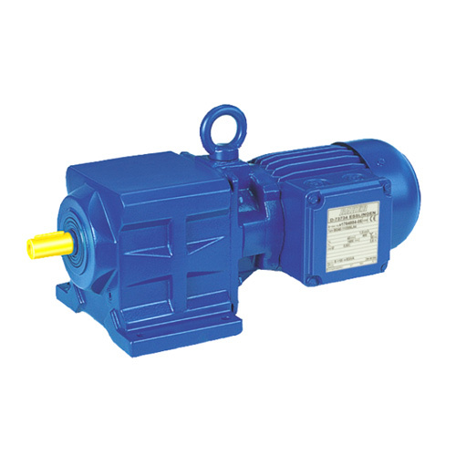 Bg Series Helical Gear Motor - Color: Blue Paint Coated