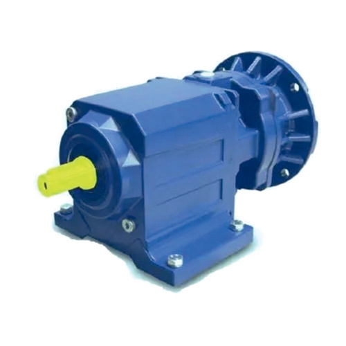 Bk Series Bevel Geared Motor - Color: Blue Paint Coated