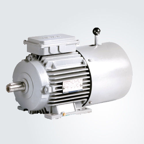 1Le7 Brake Motor - Color: Silver Paint Coated