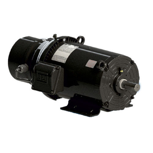 Rolled Brake Motor - Color: Black Paint Coated