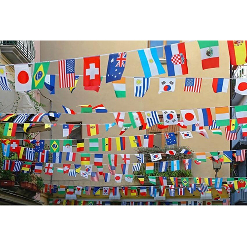 Advertising Bunting Banner - High-Quality Materials, Various Sizes Available | Eye-Catching Outdoor Design, Easy Disposal After Use