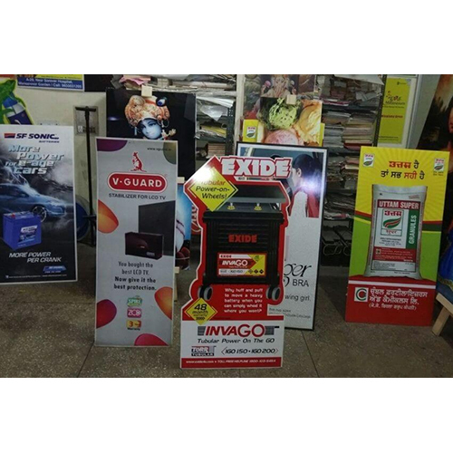 Mdf And Sunboard Cutout Stand - Application: Outdoor