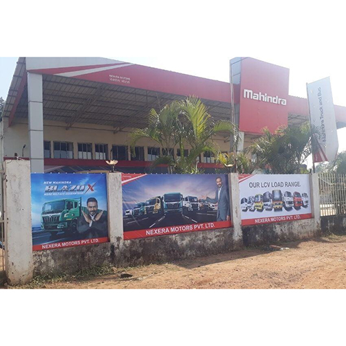 Advertising Non-lit Flex Sign Board - Iron Frame, Customizable Size Options | Durable Flex Material, Ideal for Outdoor Promotions