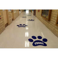 Advertising Floor Graphics - Application: Indoor