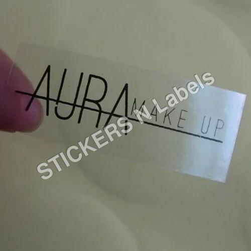 Pvc Transparent Stickers - Thickness: 0.1 - 0.5 Mm Millimeter (Mm)