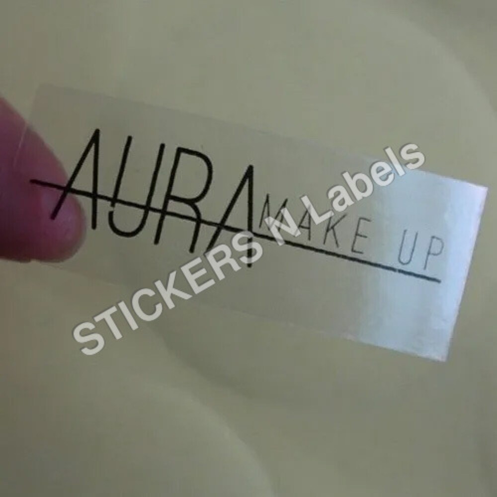 Pvc Transparent Stickers - Thickness: 0.1 - 0.5 Mm Millimeter (Mm)