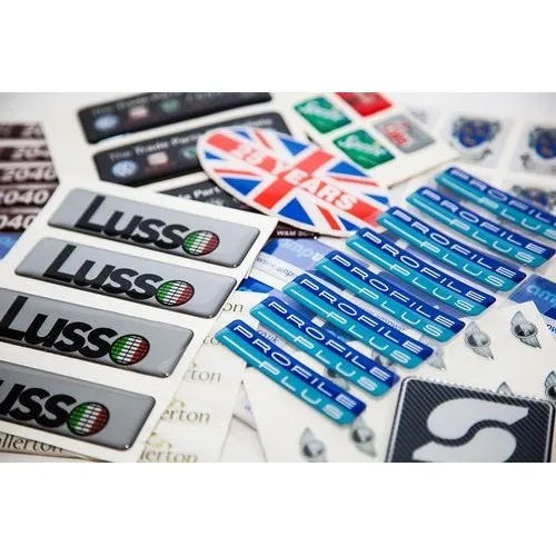 Dome Label Stickers