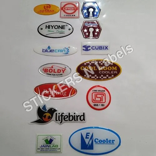 01_Polyurethane Dome Sticker - Material: Pvc
