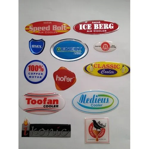 3D Dome Sticker