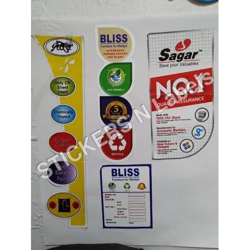 Designer Vinyl Almirah Sticker - High-Quality Vinyl, 0.5 to 2 mm Thickness, Customizable Designs - Easy Installation, Durable Advertising Solution
