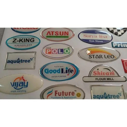 Label Printing Sticker - Material: Epoxy