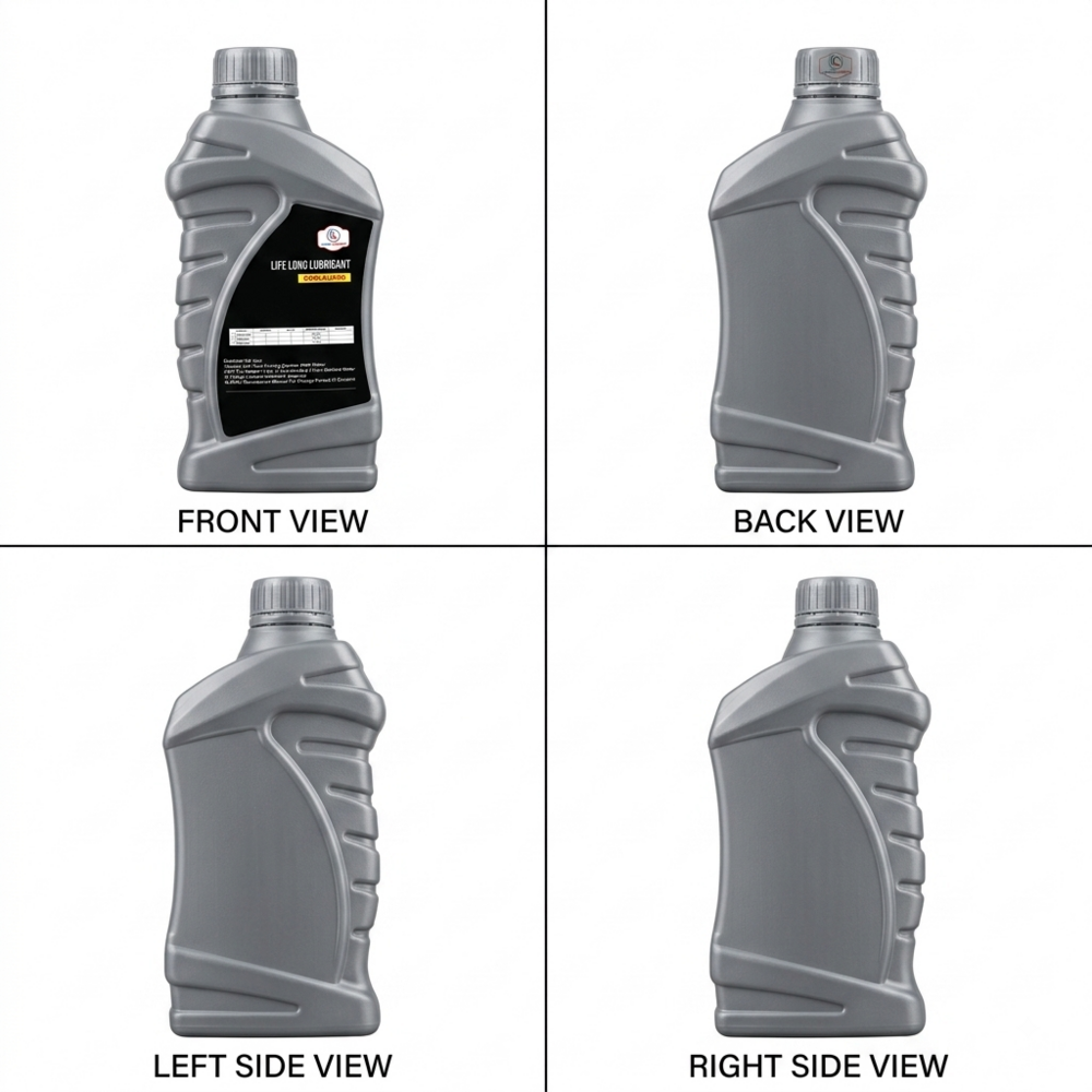 1 L Automotive Coolant - Industrial Grade, 5%-10% Ash Content | Sharp Smell, Compatible with Automobiles & Gensets, Easy Storage in Barrel/Bottle