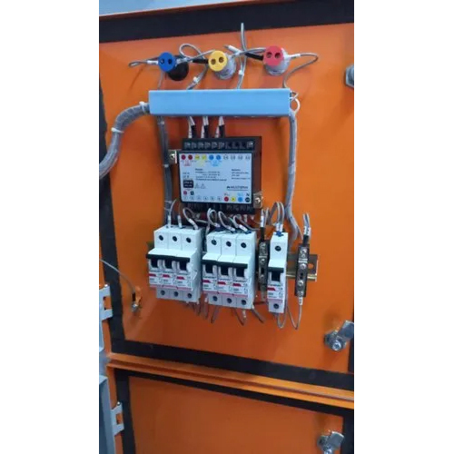 Three Phase Meter Panel Board - Material: Mild Steel