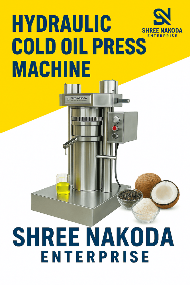 MUSTARD YELLOW COLD PRESS OIL MACHINE