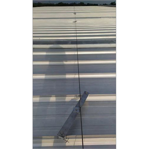 Roof Safety Life Line System - Color: Silver
