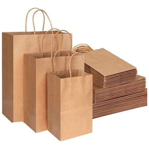 Golden Brown Paper Bag - Feature: Disposable