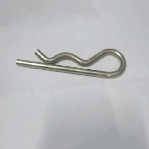 Stainless Steel R Pin - Durable Fastening Solution, Polished Finish, Smooth Surface Treatment, Silver Color, Warranty Included