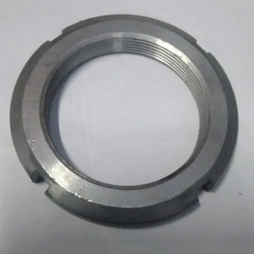 Stainless Steel Lock Nut - Premium-Grade, Polished Silver Finish | Smooth Surface Treatment, Warranty Included for Automotive Use