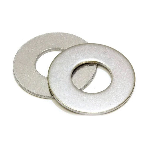 5Mm Ms Plain Washer - Color: Silver