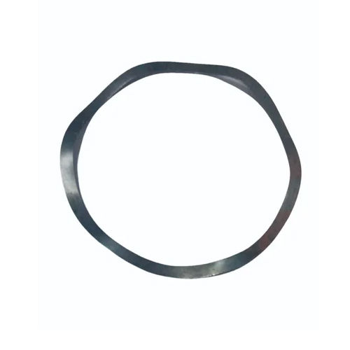 Spring Steel Round Wave Washer - Color: Black