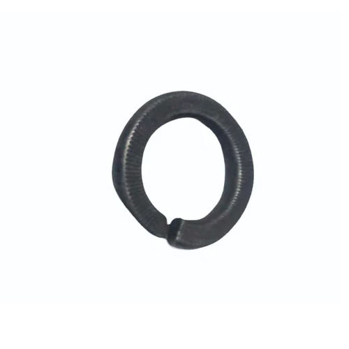 Flat Round Spring Washer - Color: Black