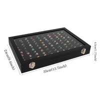Ring Holder Organizer Box, Jewelry Ring Display CaseS