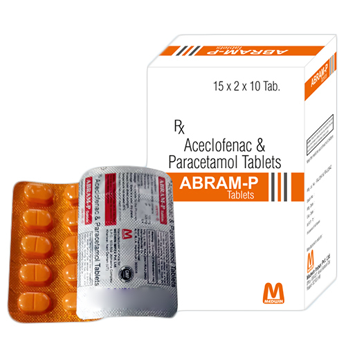 Aceclofenac And Paracetamol Tablets