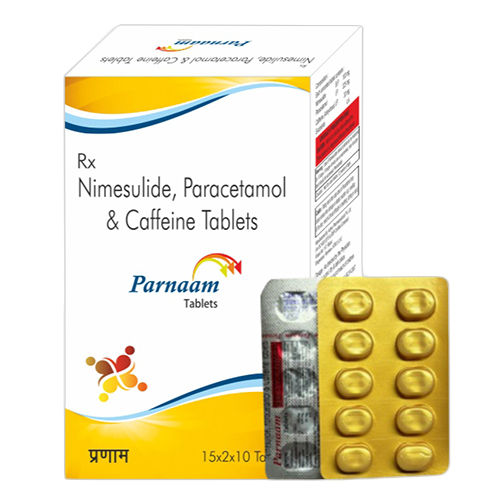 Nimesulide Paracetamol And Caffeine Tablets