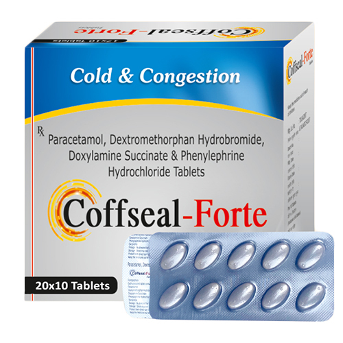 Paracetamol  Hydrobromide Doxylamine Succinate And Phenylephrine Tablets
