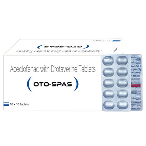 Aceclofenac With Drotaverine Tablets - Drug Type: General Medicines