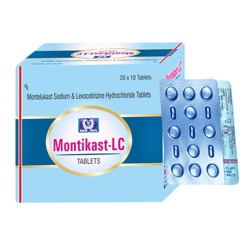 Montelukast Sodium And Levocetirizine Hydrochloride Tablets