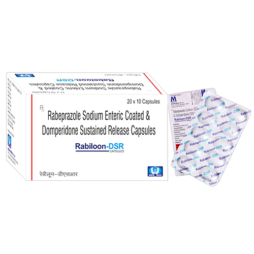 Rabiloon-DSR Rabeprazole Sodium Enteric Coated And Domperidone Sustained Release Capsules