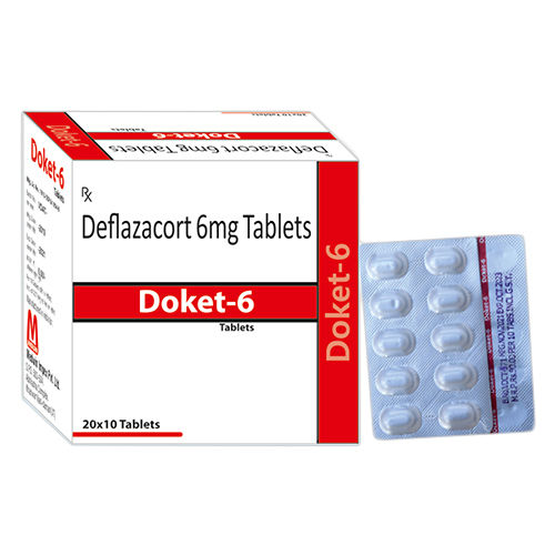 6 Mg Deflazacort Tablets - Dosage Form: Solid