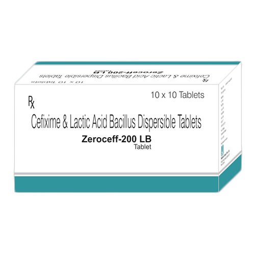 Cefixime And Lactic Acid Bacillus Dispersible Tablets