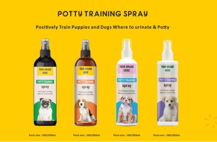 POTTY TRAINING SPRAY (JASMINE & LAVENDER) PRIVATE LABELLING