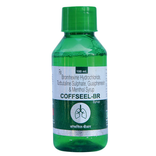 100 ML Bromhexine Hydrochloride Guaiphenesin And Menthol Syrup