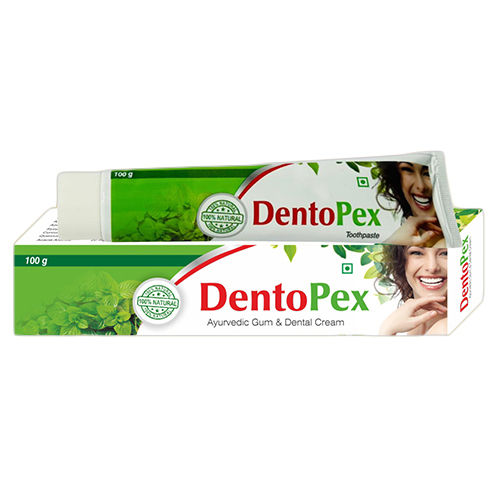 100 Gm Ayurvedic Gum And Dental Cream - Purity: 99%