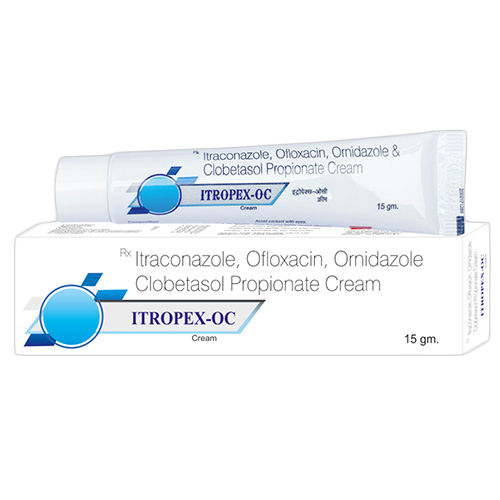 Itraconazole Ofloxacin Ornidazole Clobetasol Propionate Cream - Formulations Type: External Use Drugs